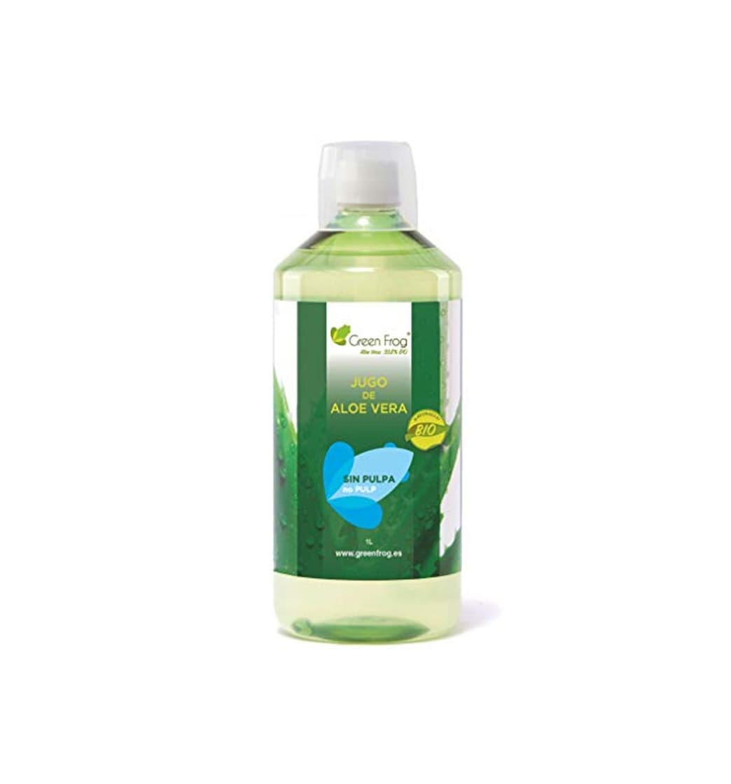 Product Green Frog Jugo de Aloe Vera Bio sin Pulpa - Producto Fresco