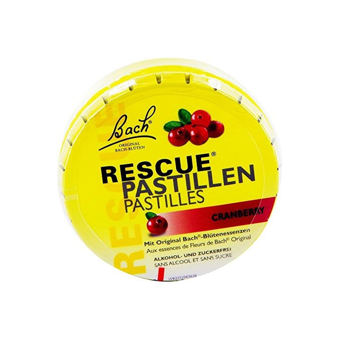 Product Bach Original Rescue Remedy Pastilles Cranberry 50g