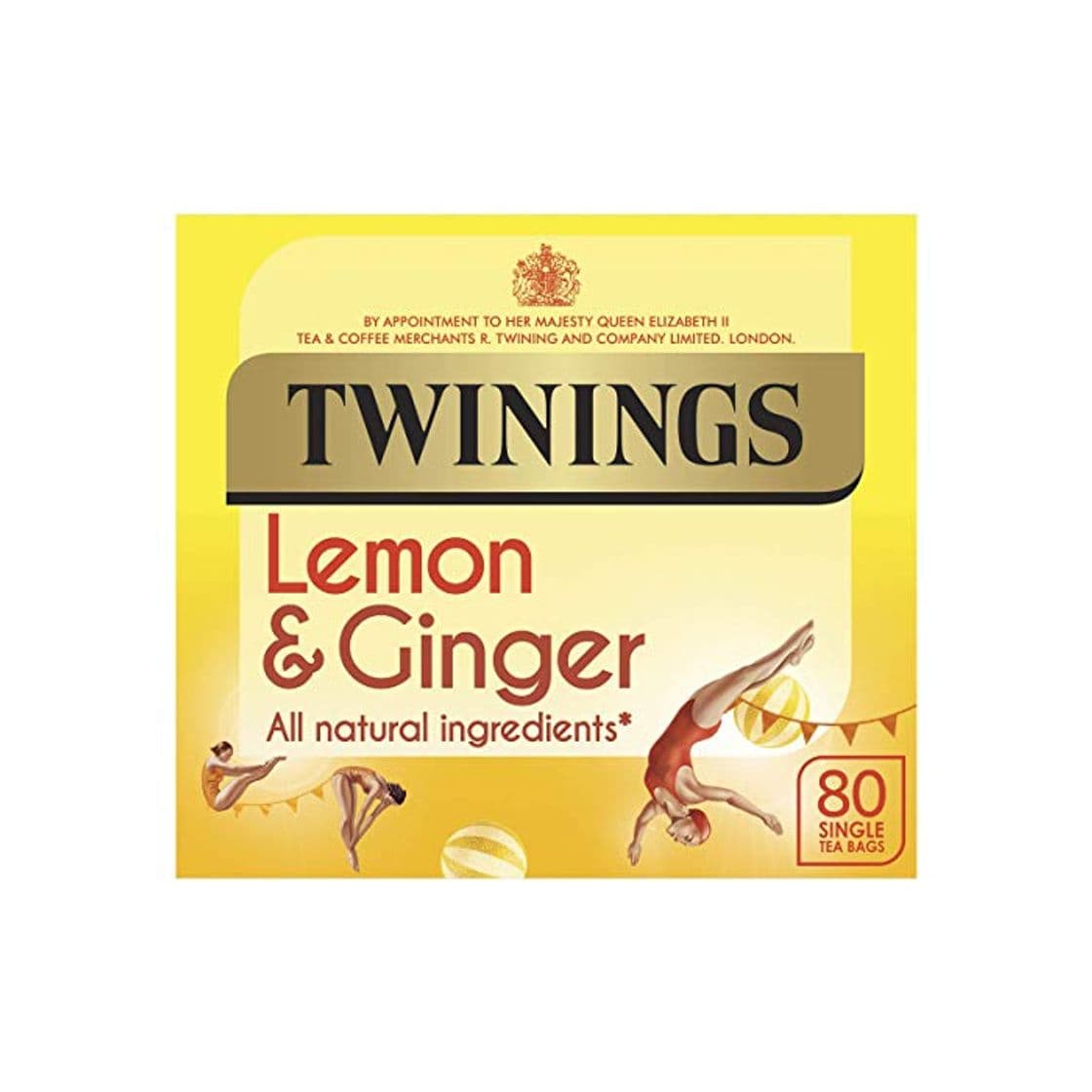 Product Twinings Lemon & Ginger Tea 80 Bag 