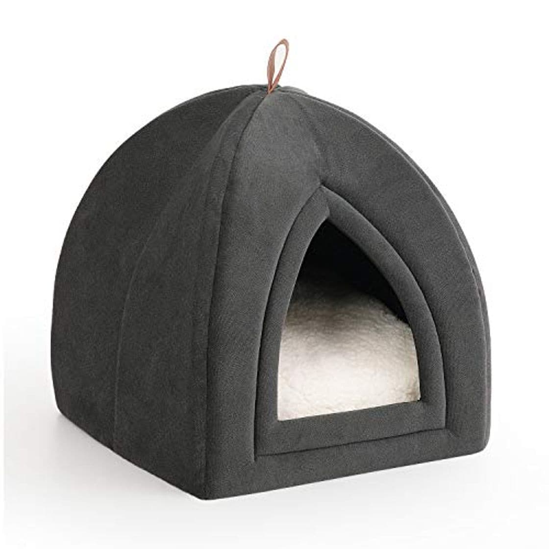 Producto Bedsure Cama/Cueva Gato con Cojín Desenfundable Lavable - Casa para Gatos Antideslizante