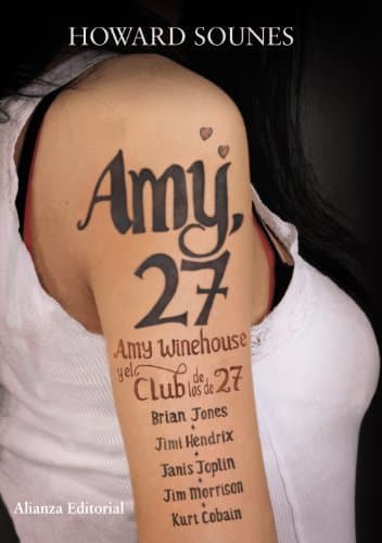 Libro Amy, 27: Amy Winehouse y el Club de los de 27