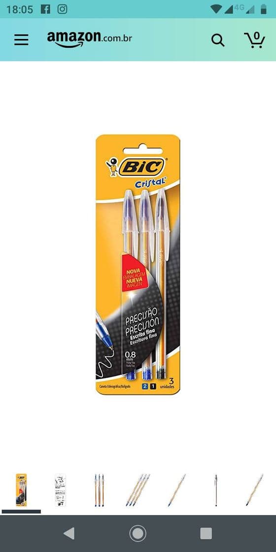 Moda Canetas Bic