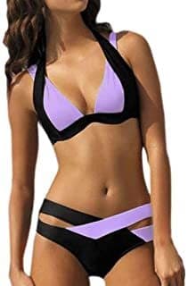 Product ShallGood Mujer Traje De Baño Push Up Ropa Cintura Alta Bañador Sexy