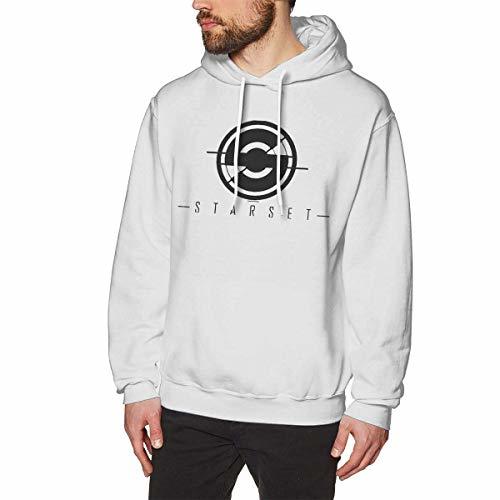 Producto Hombres Sudaderas Men's Hoodies Starset Fashion Sweatshirt White Unique Design for Adult