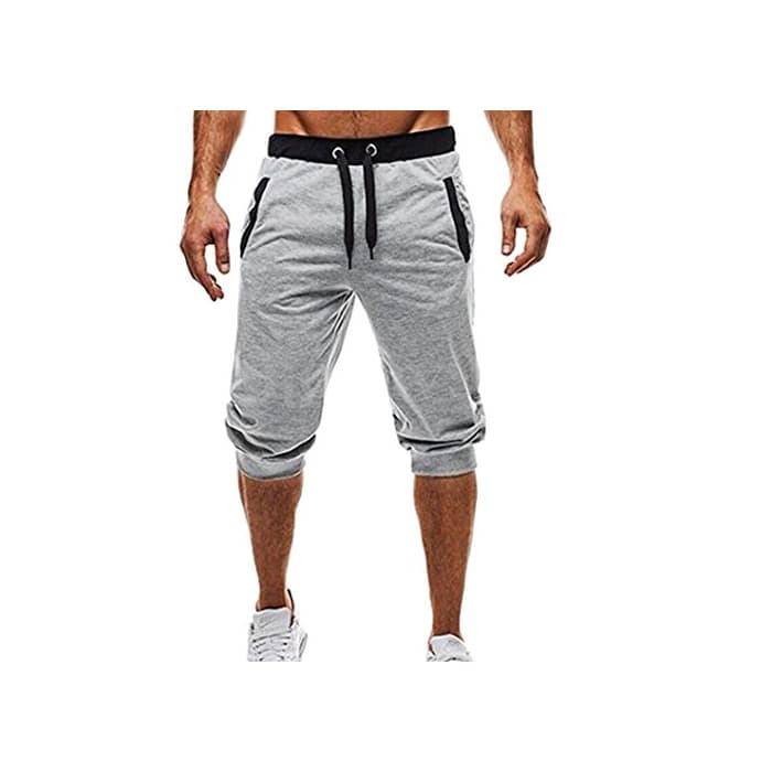 Product Pantalones Cortos Hombre Deporte, Pantalones de chándal Hombre Deporte Fitness Jogging elástico