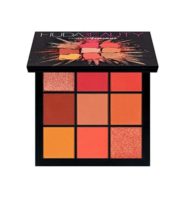 Producto Paleta de sombra de ojos exclusiva de Huda Beauty Coral Obsession