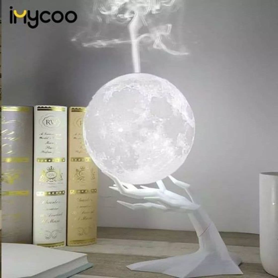 Moda Humidificador con forma de luna. 