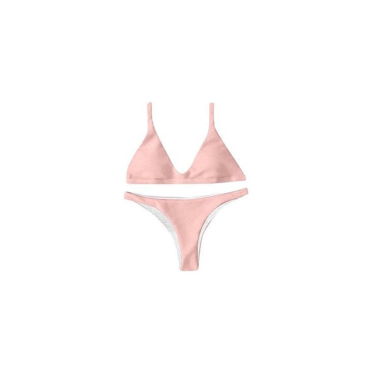 Product Bañador para Mujer,Bikini con Tirantes Cruzados Bikini Push-up Bra Mujeres Bandeau Vendaje