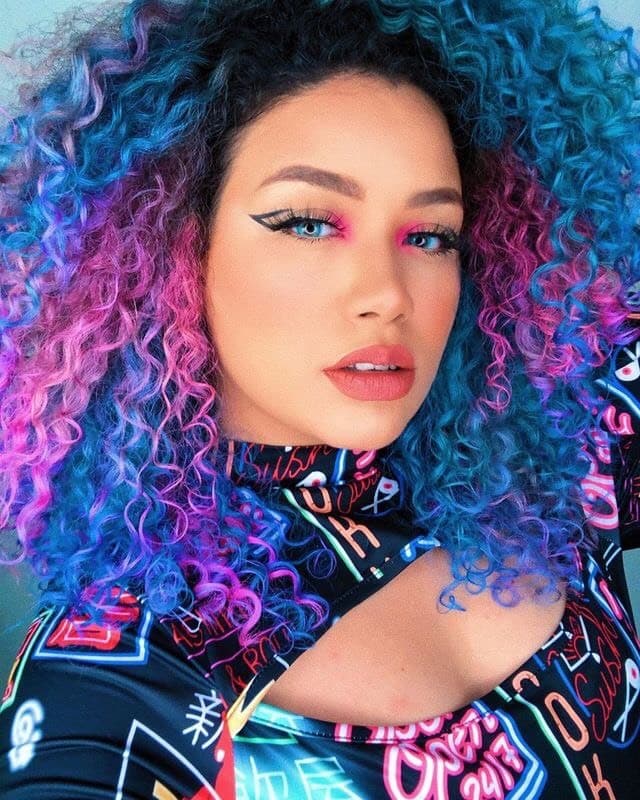 Fashion Cabelo Colorido💙💖