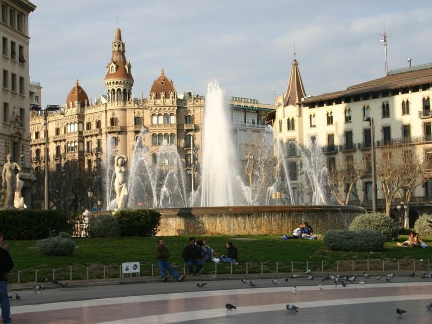 Lugar Plaça de Catalunya