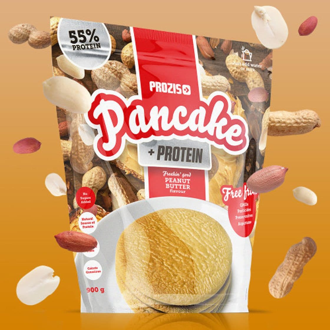 Moda Pancake + Protein – Panquecas de aveia com proteína 400 g - Prozis