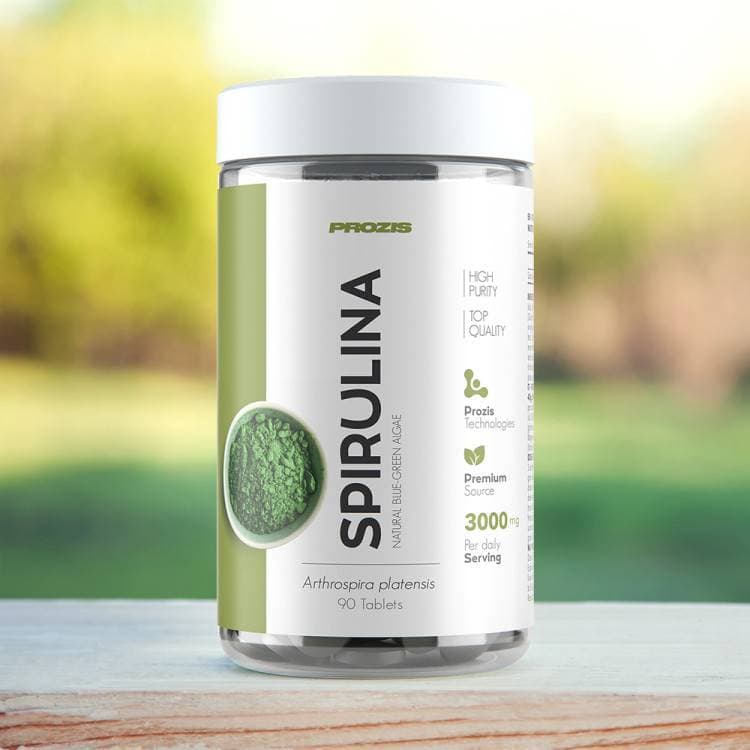 Producto SPIRULINA 300MG 90 TABS PROZIS