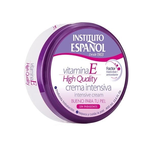 Moda Tarro Crema Intensiva Vitamina E - Instituto Español