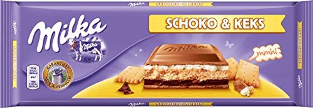 Place Milka Chocolate y galletas, 4 unidades