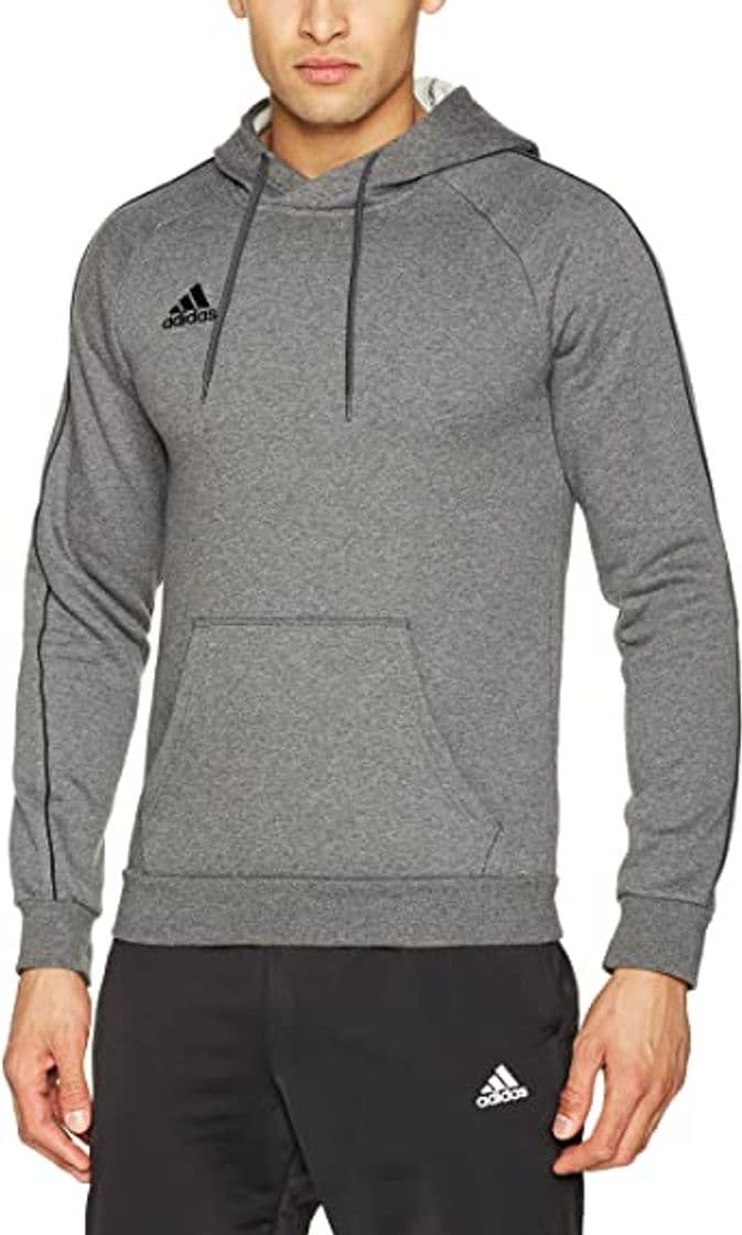 Fitness adidas Core18 Hoody Sweatshirt, Hombre, Negro