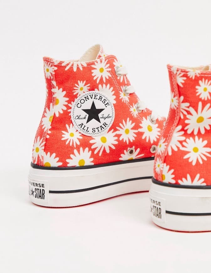 Producto CONVERSE FLORES NARANJA