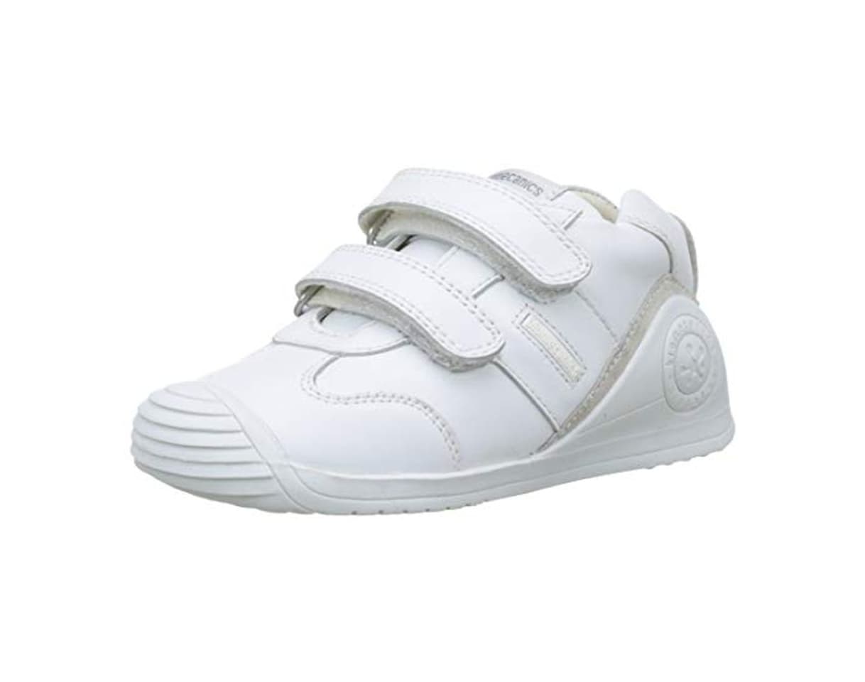 Moda Biomecanics 151157, Zapatos de primeros pasos Unisex Bebés, Blanco