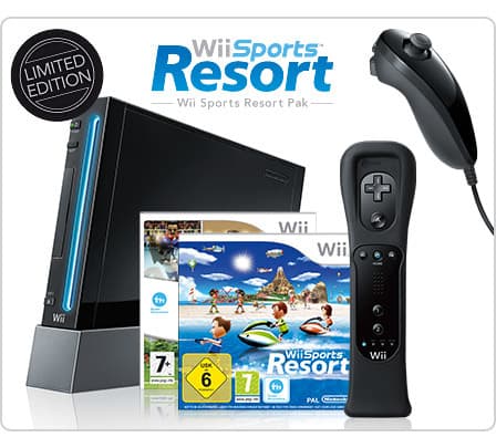 Moda Nintendo Wii Black edition