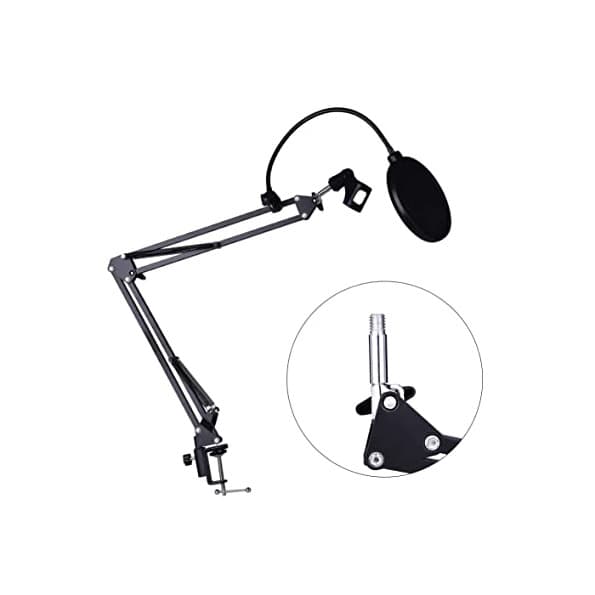 Producto Professional Microphone Stand with Pop Filter