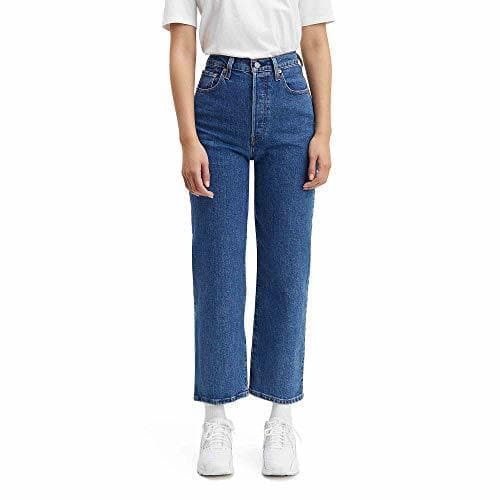 Lugar Levi's Ribcage Jeans de Tobillo Recto para Mujer