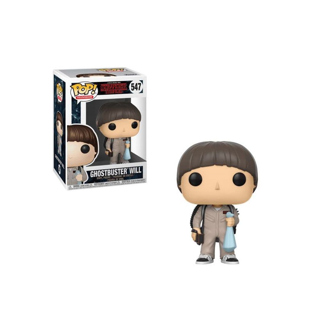 Game Funko - POP! Vinilo Colección Stranger Things - Figura Will Ghostbuster