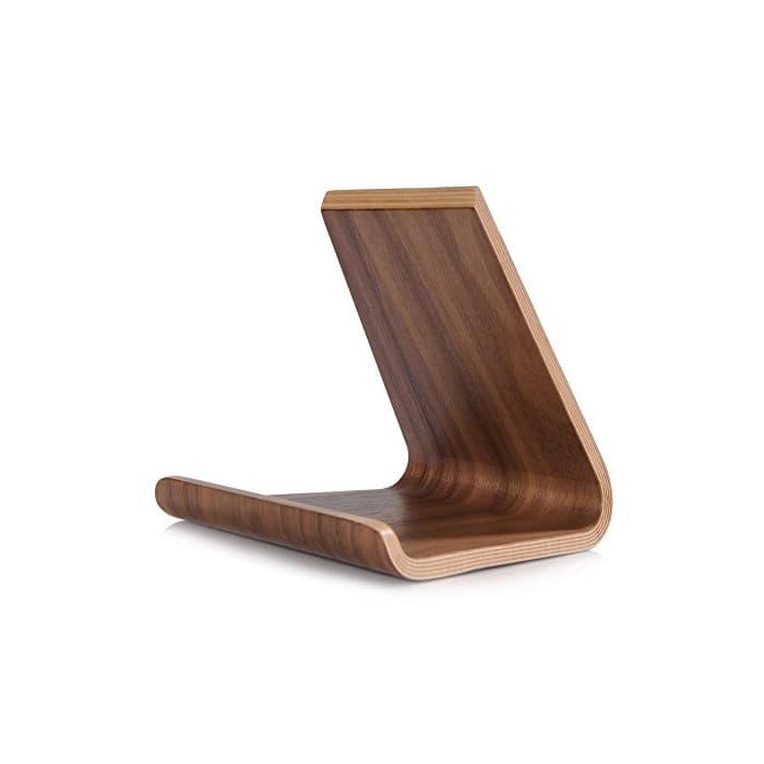 Producto Docooler Samdi - Soporte de Madera de Nogal para Tableta de iPhone