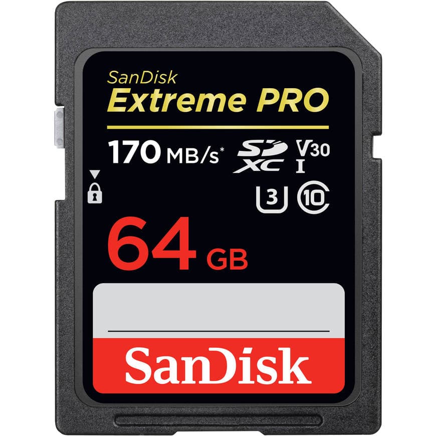 Moda SanDisk Extreme PRO - Tarjeta de Memoria SDXC de 64 GB