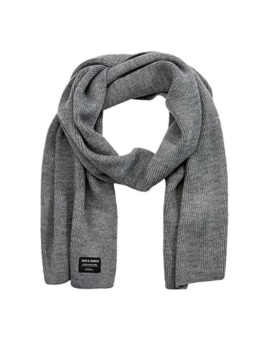 Producto JACK & JONES Jacdna Knit Scarf Noos Bufanda, Gris