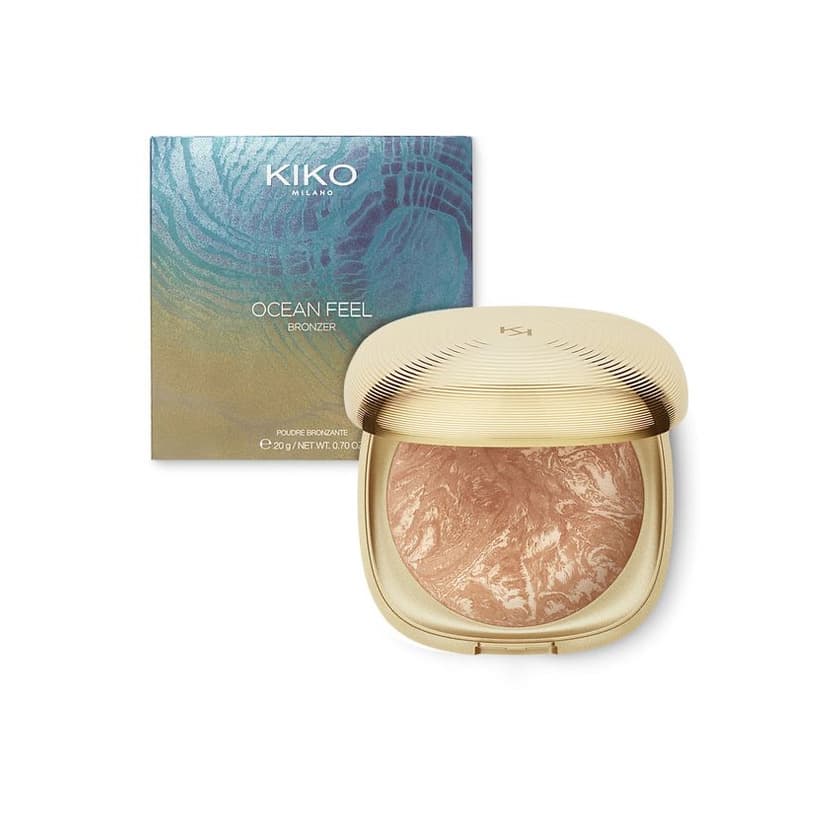 Beauty Kiko Milano Ocean Feel Powder Foundation 08 Dark