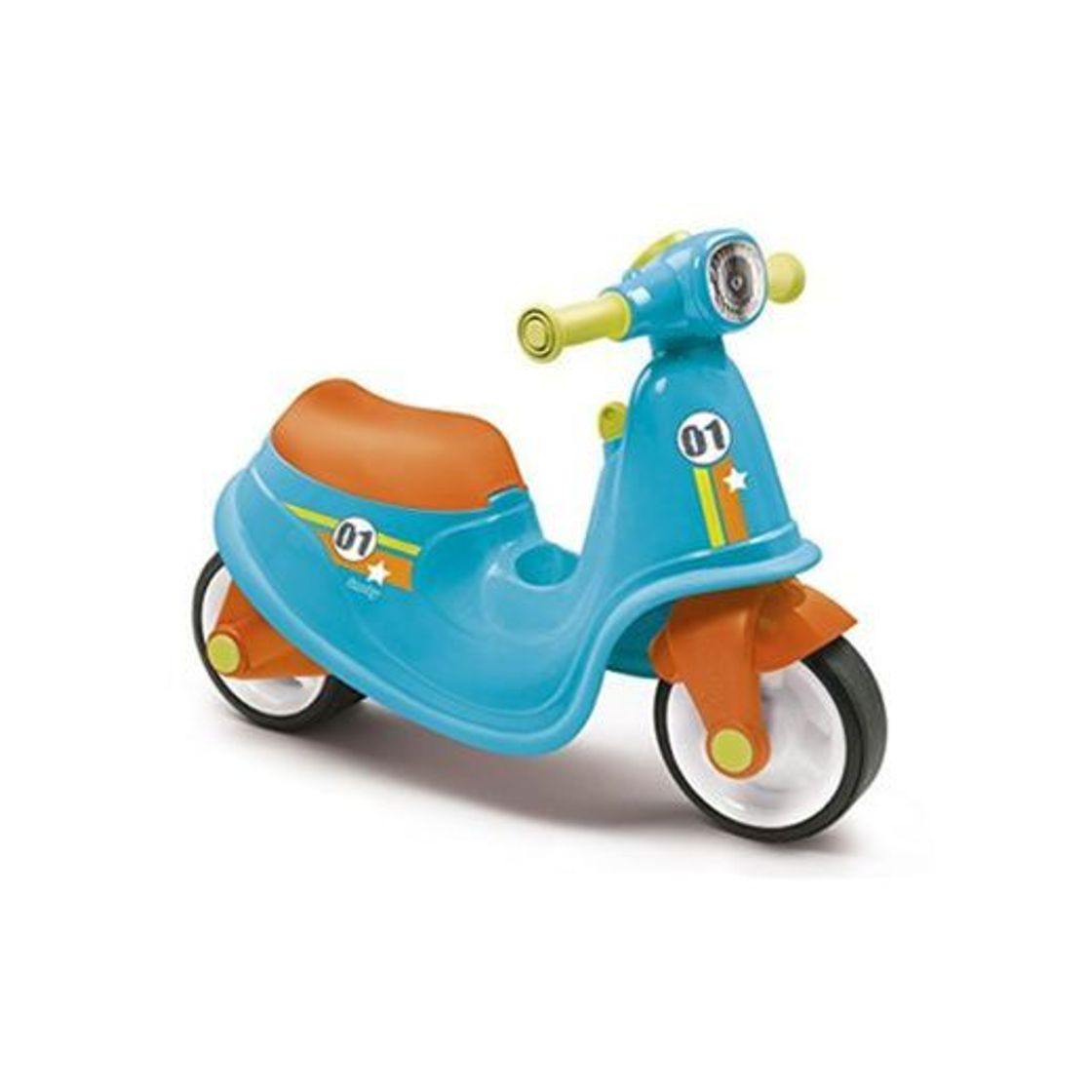 Producto Correpasillos Scooter azul con ruedas silenciosas