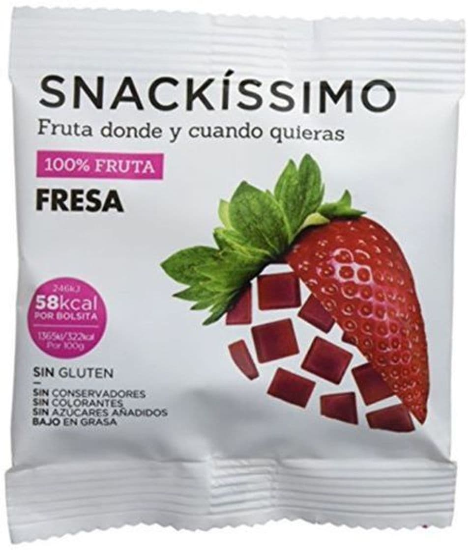 Producto Snackíssimo Snack de Fresa