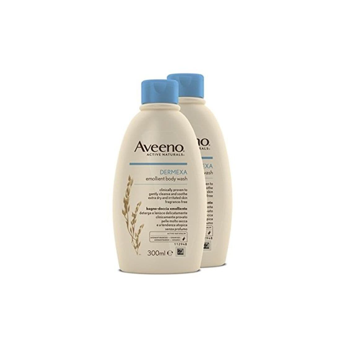 Producto Aveeno Promoção Dermexa Gel Banho Emoliente 300 ml x 2