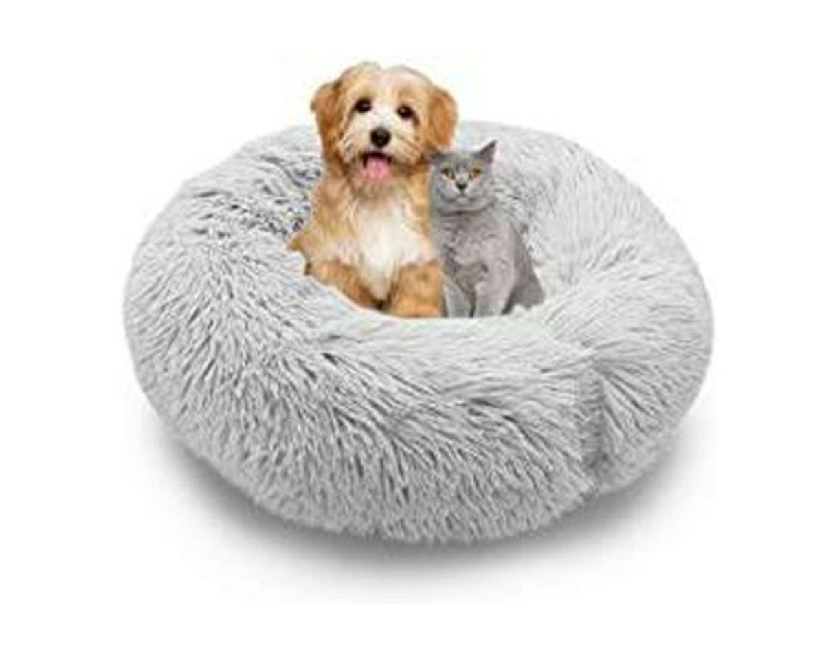 Producto MMTX Cama Perros Redonda Cojín Gatos Sofá para Perros Donut Suave Cama Mascotas Calentito Lnvierno Felpa Gato Dormido Cama Pequeña Perro Cama Lavable Resbalón Prueba