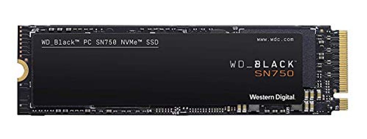 Electrónica WD Black SN750 - Disco Duro SSD Interno NVMe para Gaming de