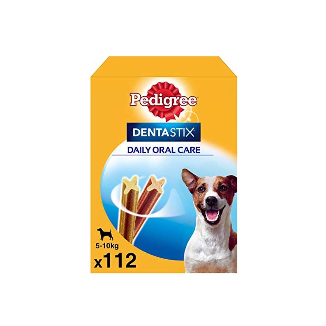 Producto Pedigree Pack de 112 Dentastix de uso diario para la limpieza dental de perros pequeños