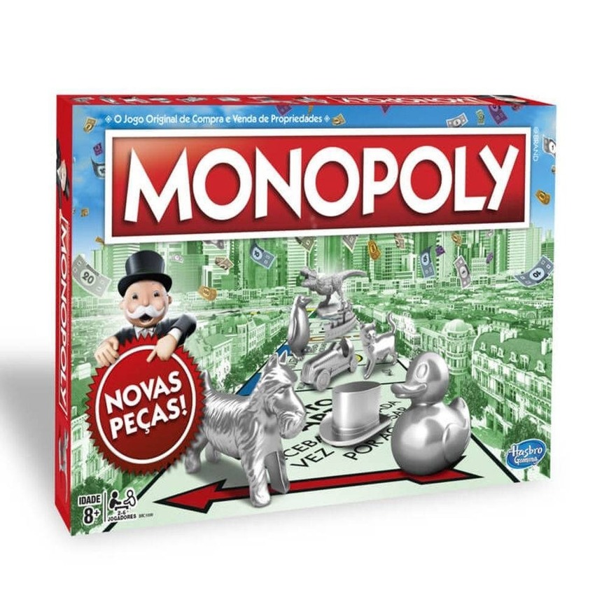 Moda Jogo Monopoly 2 a 6 Jogadores