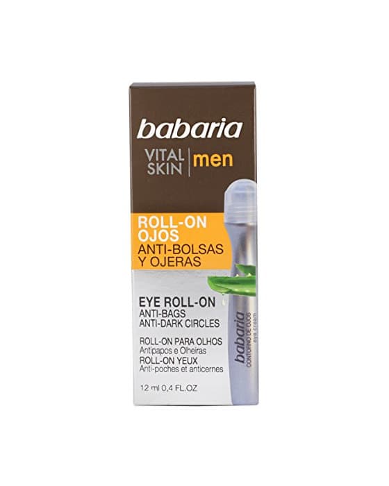 Product Babaria Contorno Ojos en Roll-on Anti-Bolsas y Ojeras Vital Skin para Hombre