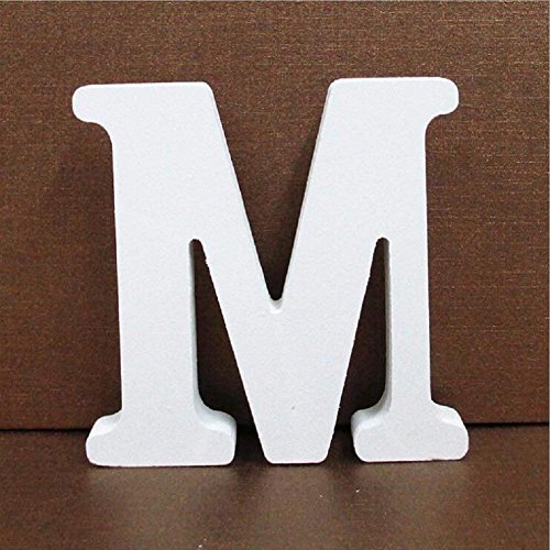 Producto Gspirit Decorativo De Madera Letras, Pared Letras 26 Letras Madera Alfabeto para