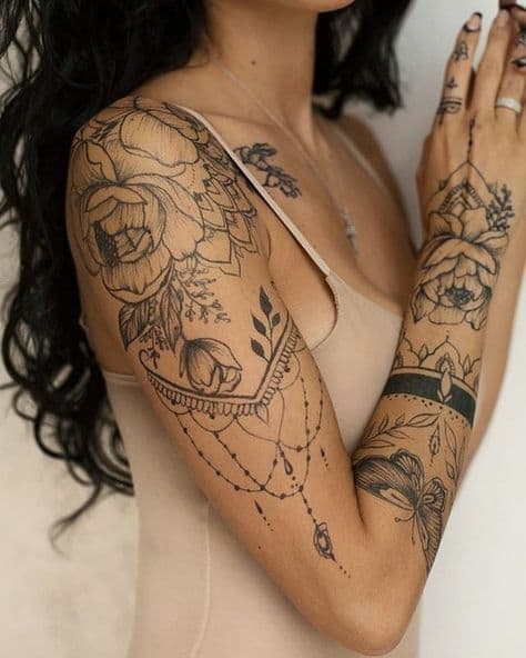 Moda Tatuagens femininas 