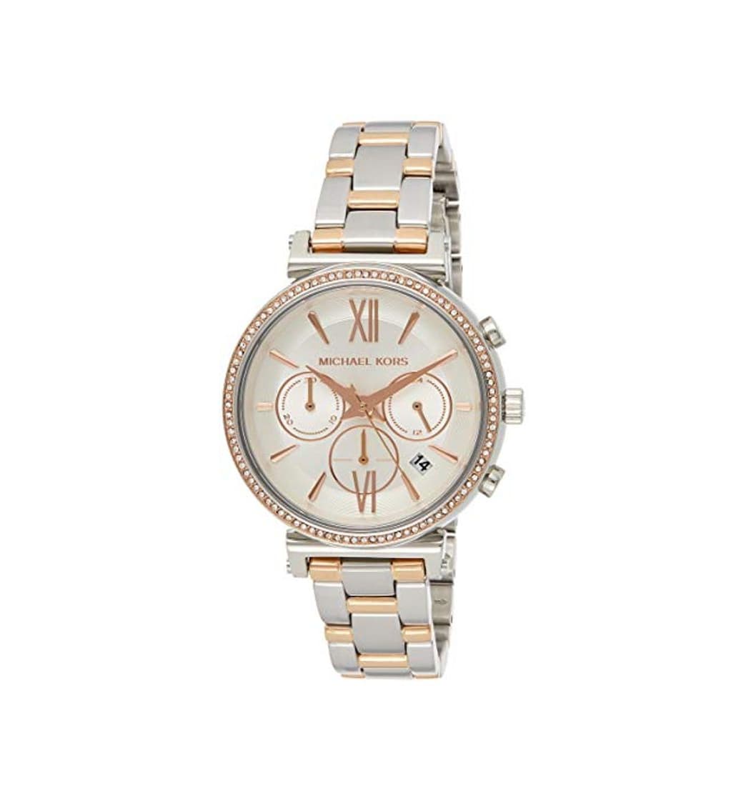 Producto Michael Kors Reloj Analogico para Mujer de Cuarzo con Correa en Acero Inoxidable MK6558