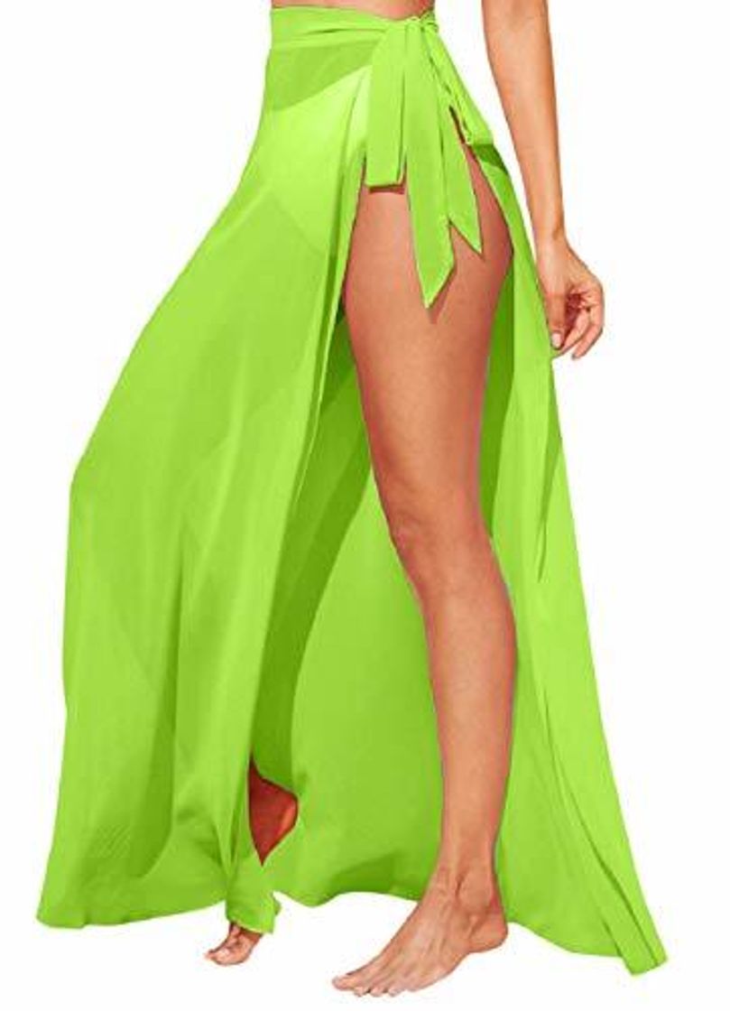 Lugar Voqeen Mujer Traje de Baño de Playa Swimsuit Wrap Long Sarong Pareo