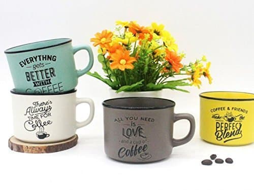 Producto Lote 4 Tazas"Time For Coffee"