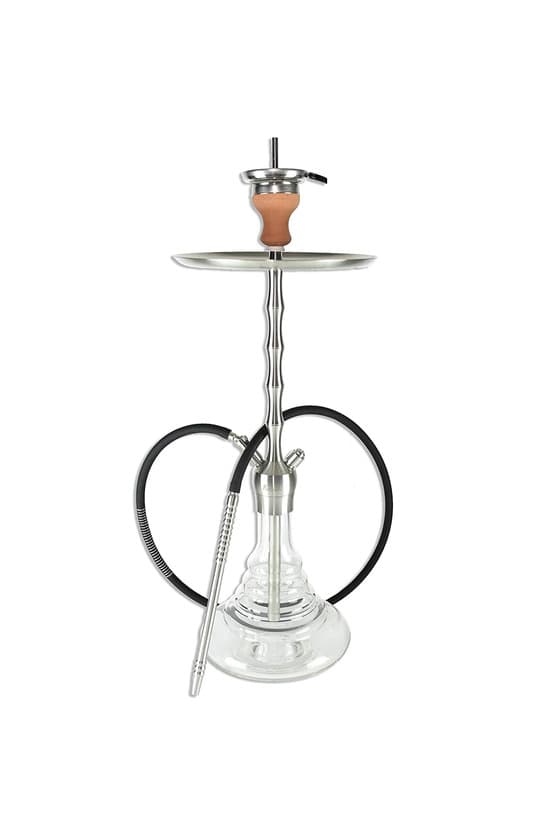 Product Aladin Cachimba Shisha MVP 460 de acero inoxidable, completa con manguera de