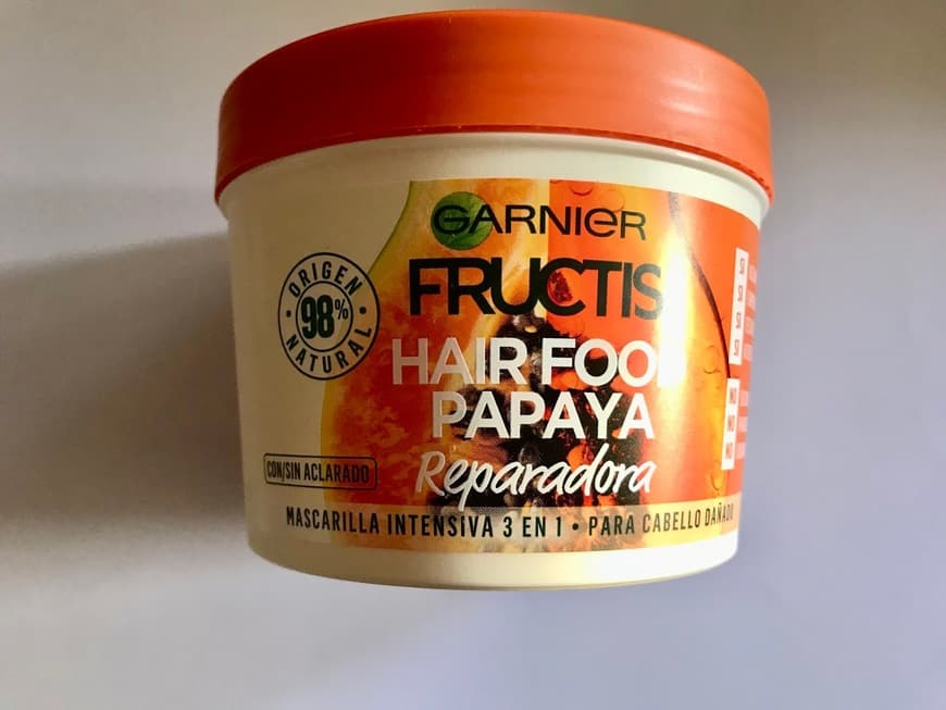 Moda Hair Food Papaya: Mascarilla de papaya para el pelo 3 en 1 | Garnier