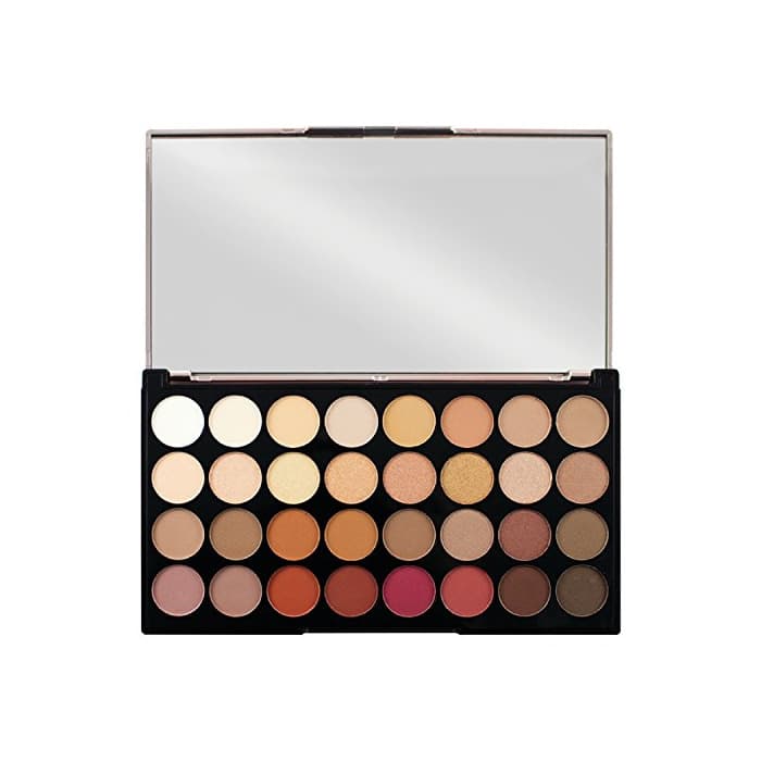 Belleza Makeup Revolution Ultra Eyeshadow Palette Flawless 3 Resurrection Paleta 32 cieni do