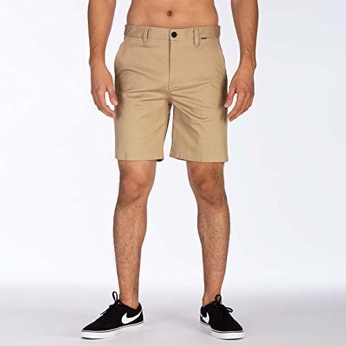 Producto Hurley M Icon Stretch Chino 19' Pantalones Cortos, Hombre, Beige