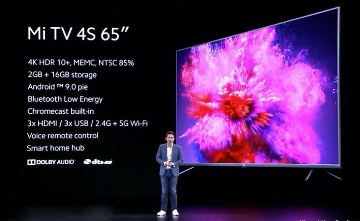 Fashion Xiaomi Mi TV 4S de 65 polegadas

