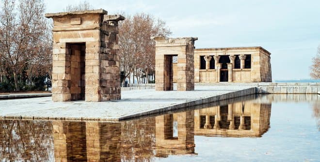 Lugar Templo de Debod