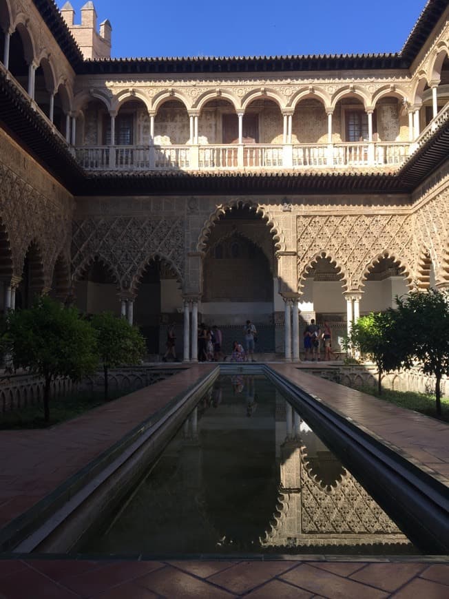 Lugar Alcazar de Sevilla