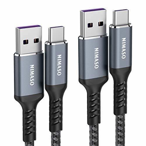 Producto Nimaso Huawei Cable USB C 5A[2 Pack/2M+2M]